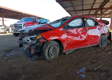 2016 Toyota Corolla Le from USA, damaged, VIN 2T1BURHE0GC655955